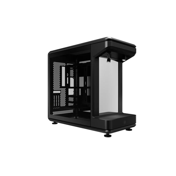 Cooler Master MasterFrame 360 STAGE Mirror Open-Frame ATX PC Case, Front Mirrored Display Platform, 430mm GPU Max, 360mm Radiator Support, PCIe 5.0, support up to 12×120mm Fans, USB4 Type-C