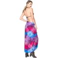 thumbnail image 3 of HAPPY BAY Women's Bikini Beach Wrap Swim Cover up Swimwear Bathing suit Summer Wraps Swimsuit Beachwear Sarong Coverups Skirts for Women One Size Royal, Tie Dye, 3 of 5