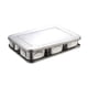 thumbnail image 2 of Caja de almacenamiento de condimentos, frascos de especias, herramienta para hornear extraíble con tapa, contenedor de especias 6 cuadrícula, 2 of 9