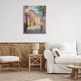 thumbnail image 2 of Stupell Industries Cobblestone Path City Architecture Cityscapes Painting Wrapped Canvas Canvas Art Print Wall Art, 30 x 40, 2 of 7