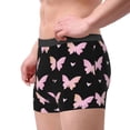 thumbnail image 2 of Sikiie Gradient Butterfly Print Men's Boxer Briefs, Elastic Waistband Boxer Briefs Leggings-X-Large, 2 of 5