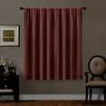 thumbnail image 5 of Ultimate Light Blocker Certified 100 Percent Blackout Julius Smart Curtain Window Curtain Panel, Red, 5 of 11