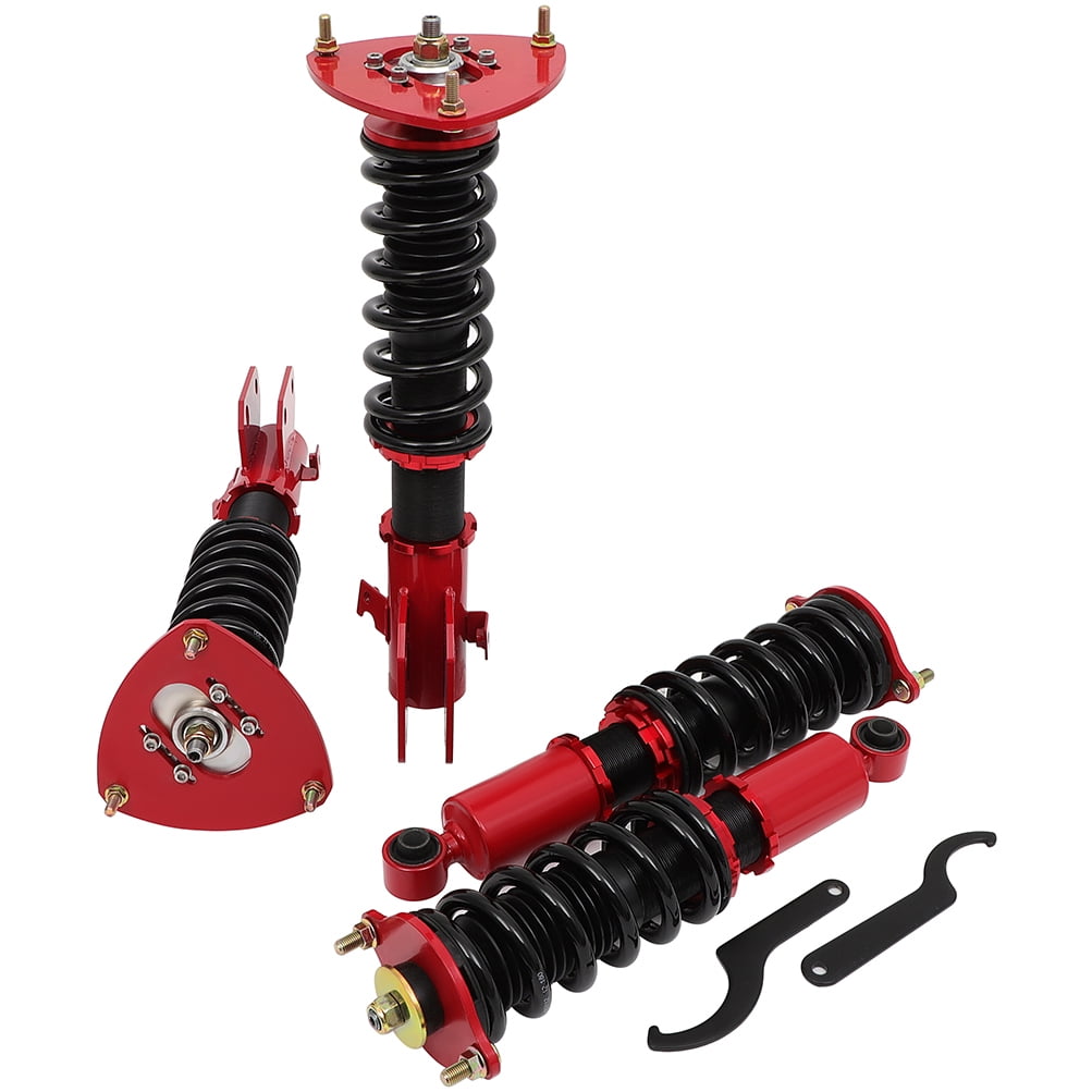 Coilover Struts Suspension Kit Coilover Shocks Full Set Adjustable