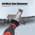 thumbnail image 2 of Chain Saw Sharpen Tool Set DC3.6V Cordless Saw Sharpener Kit Handheld Chainsaw Sharpening Kit Red Chain Saw Sharpen Tool,1 x Chainsaw Sharpening Tool Set, 2 of 6