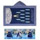thumbnail image 5 of Extended Kids Bath Beach Suave algodón Terry Toalla con capucha Wrap Capa de dibujos animados Bata de ducha Poncho, Estrellas Noticed HA000744-04B, 5 of 6