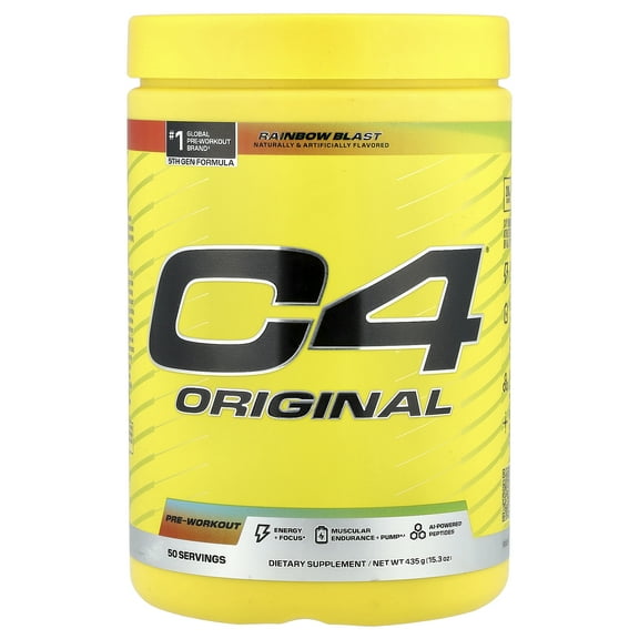 C4 / Cellucor C4® Original, Pre-Workout, Rainbow Blast, 15.3 oz (435 g)