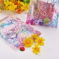 thumbnail image 4 of Nvzi 50 bolsas de regalo de organza de 5,11 x 7,08 pulgadas, estilo coralino blanco para juguetes, dulces, chocolates, fiestas, regalos de boda y Navidad, 4 of 4