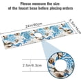 thumbnail image 4 of Sink Faucet Absorbing Mat, 2 Pack Drying Mat Around Faucet Sink Splash Guard Behind Faucet Sinkmat For Kitchen Bathroom Island Rv 15 * 5.5 Inch (60 * 14 cm), 4 of 6