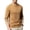 Gold, variant on Chbgutlmr Undershirts for Men Long Sleeve Notch Neck Quarter Button T-Shirts Casual Fall Comfy Plain Shirts