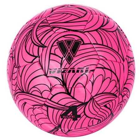Vizari Sport USA Cali Soccer Ball  Pink/Black - 4
