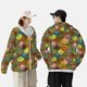 thumbnail image 4 of Fotbe Colorful Circle Chaqueta con Protección Solar UPF 50+ para Hombre y Mujer, Camisa con Capucha y Bolsillos-Medium, 4 of 7