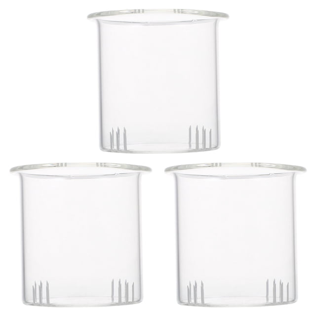 3pcs Glass Tea Pot Strainers Chinese Tea Accessories Tea Infusers for Teapot