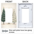 thumbnail image 3 of Yayeee Rocker Switch Wall Plate 1-Gang 4.6"x2.9" Home Decorative Outlet Cover, Hand Drawn Christmas, 3 of 6