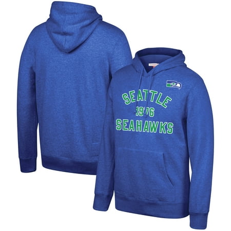 Seattle Seahawks Mitchell & Ness Team History Pullover Hoodie - College