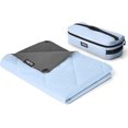 thumbnail image 1 of YETI Lowlands Blanket, Multi-Use Blanket with Travel Bag, Big Sky Blue, 1 of 8