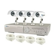 Swann DVR4-Pro-Net Maxi Combo Kit - DVR + camera(s) - 4 channels - 4 camera(s) - CCD