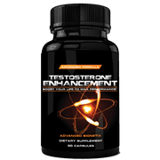 Testosterone Booster for Men Male Enhancement #1 Recommended Test Booster by Men Over The Age of 40* Increase Energy, Lean Muscle. Melt Fat w/ Zinc, Tribulus, Horny Goat Weed, Tongkat Ali Saw Palmetto