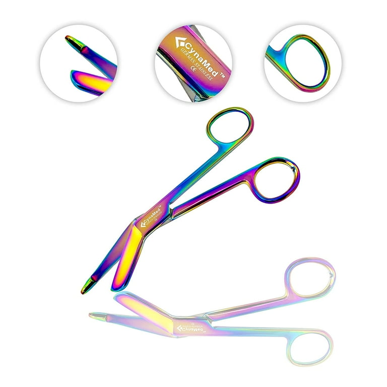 Pocket Scissors 4.5 Sharp/blunt Tips Curved Blades for Thread