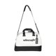thumbnail image 1 of Bolsa de gimnasio con compartimento para zapatos, organizador de golf, correa ajustable, bolsa de lona para gimnasio Blanco, 1 of 9