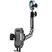 thumbnail image 3 of Quyee Phone Holder Car, Rear View Mirror Phone Holder - Aluminum Alloy Mount Multi-Angle Adjustment Rotatable and Retractable Compatible with All 4-7 Inch iPhone and Android Cell Phones, 3 of 4