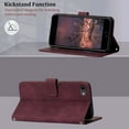 thumbnail image 5 of Compatible for iPhone SE 2022 Case Wallet,iPhone 8 Case,iPhone 7 Case,iPhone SE 2020 Case,iPhone 6/6S Case,[Kickstand][Wrist Strap][Card Holder Slots] PU Leather Protective Folio Flip Cover (Red), 5 of 14