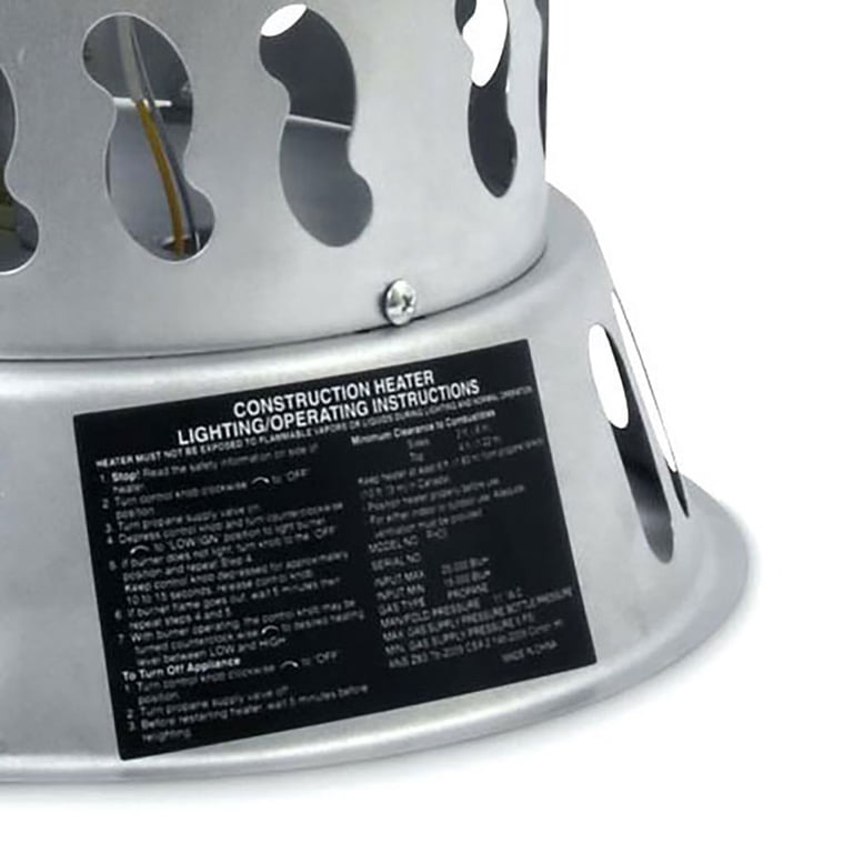 Mr. Heater F270470 25,000 BTU Convection Heater - Walmart.com