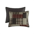 thumbnail image 6 of Madison Park Timber 3 Piece King/Cal King Reversible Printed Quilt Set Red/Black, 6 of 6