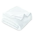 thumbnail image 1 of Bare Home Manta de Felpa de Microfibra 300 G/M², Microfibra Mullida, Suave y Afelpada, Tamaño Twin/Twin XL, Color Blanco, 1 of 7