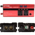 thumbnail image 1 of Riwesomey Inversor de corriente para automóvil de 5000 W LED DC 12V a AC 220V Convertidor de onda sinusoidal simulada con 4 interfaces USB Vehículos, repuestos y accesorios Mis No.2, 1 of 4