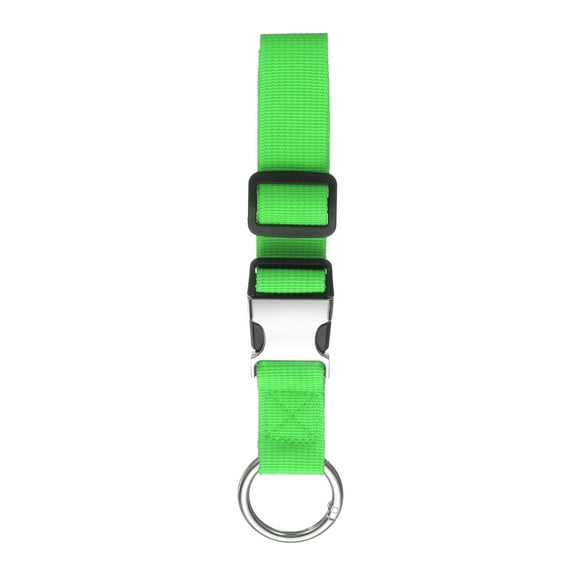 Add A Bag Luggage Straps Adjustable Luggage Connector Straps with Spring O-Ring and Metal Buckle for Connecting Luggage Backpack, Fluorescent Green