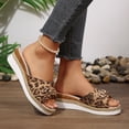 thumbnail image 4 of SACFOF Women's Orthopedic Platform Wedge Sandals with Ankle Strap Summer Dressy 2026 Boho Espadrille Sandals for Beach Travel, 4 of 6