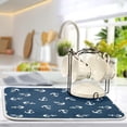 thumbnail image 5 of FREEAMG Anchors Dish Drying Mat for Kitchen Counter,Super Quick Absorbent Composite Sponge Dish Drying Pad,Heat Resistant Non-Slip Rack Tableware Mat, 16x18 Inch, 5 of 7