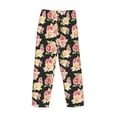 thumbnail image 5 of Xecao Rose Flowers Men's Straight Lounge Pajama Pants: The Ultimate in Comfortable Sleepwear, 5 of 9