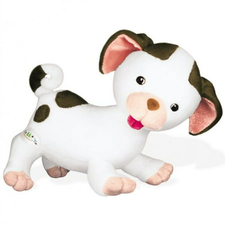 green puppy plush