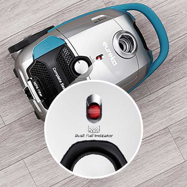 Eureka Bagged Pet Canister Vacuum Cleaner with HEPA Filter and