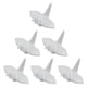 thumbnail image 5 of 6 soportes para palillos de cerámica estilo japonés, hechos a mano, con diseño de mil grullas de papel. Soporte para palillos y tenedores - 5,5 x 5 x 3 cm (Blanco), 5 of 7