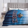 thumbnail image 4 of Dallas Baptist University Logo Fleece Blanket, Very Soft Microfiber Flannel Blanket for Couch Warm and Cozy for All Seasons, 4 of 6