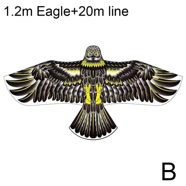 Clearance Now Bird Flying Kite Bird Repeller Large Eagle Kites Scarecrow Decoy R6x7 Garden Repellent Bird Pest For Farm