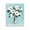 Magnolia Blossoms in Glass Vase, variant on Stupell Industries Traditional Magnolia Arrangement over Blue Black Framed Print Under Glass, 13 x 16, by Janet Tava