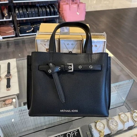 Michael kors Emilia Small Pebbled Leather Satchel