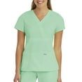 thumbnail image 1 of Grey's Anatomy Grey's Anatomy™ 3-Pocket Mock Wrap Top Scrub Top, 1 of 1