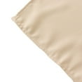 thumbnail image 5 of BalsaCircle 108" Round Premium Polyester Tablecloth Wedding Table Linens Beige, 5 of 8