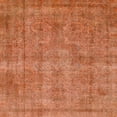 thumbnail image 1 of Ahgly Company Machine Washable Indoor Square Abstract Orange Red Area Rugs, 3' Square, 1 of 7