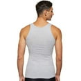 thumbnail image 2 of Hanes Men's ComfortSoft Moisture Wicking Tagless Tank Undershirts-Multipacks, Assorted 2-Pack, Small, 2 of 4