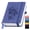 Dark Blue, variant on Lined Journal Notebook 365 Pages, A5 Leather Journals for Writing Women & Men, Hardcover Notebook with 100GSM Thick Paper, Daily Journal Notebook for Travel, Work, Note Taking, College Ruled
