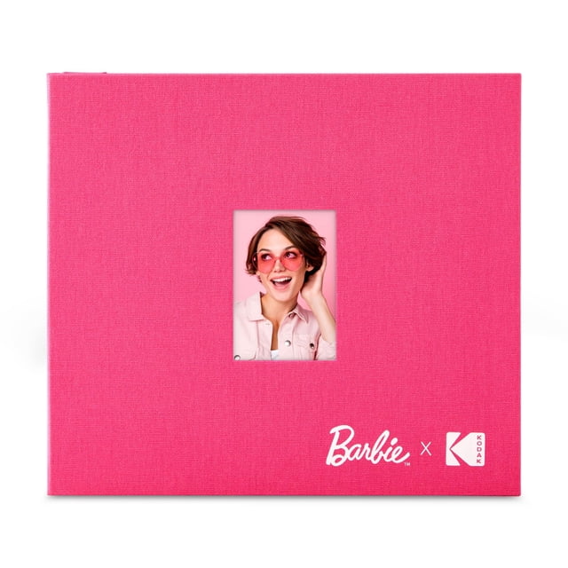 Álbum de fotos Kodak x Barbie, 20 x 20 cm, color rosa, para ZINK