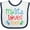 White and Navy, variant on Inktastic My Lita Loves Me Grandchild Boys or Girls Baby Bib