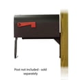 thumbnail image 4 of Titan Steel Curbside Mailbox with Ashley front single mailbox mounting bracket, 4 of 7