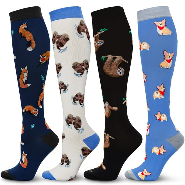Calcetines de compresión LEVSOX para mujeres y hombres de 20-30 mmHg