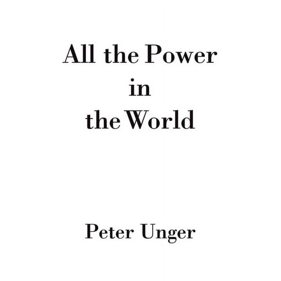 All the Power in the World, (Paperback)